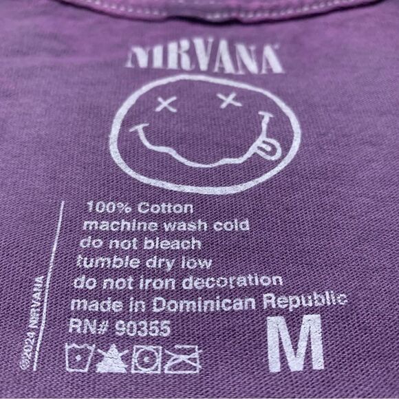 Nirvana Shirt M - Picture 7 of 8
